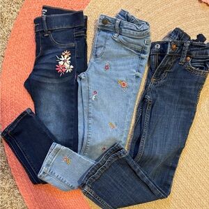 Lot of girl jeans
